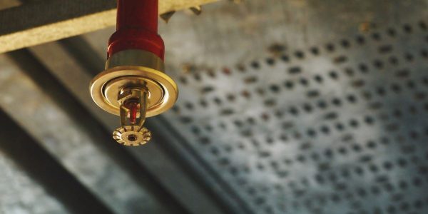 Automatic Fire Sprinkler in red water pipe System